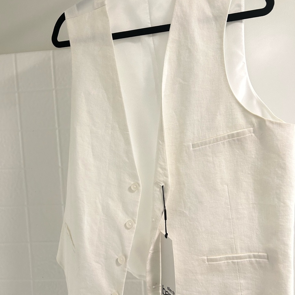 Calvin Klein Ivory Vest